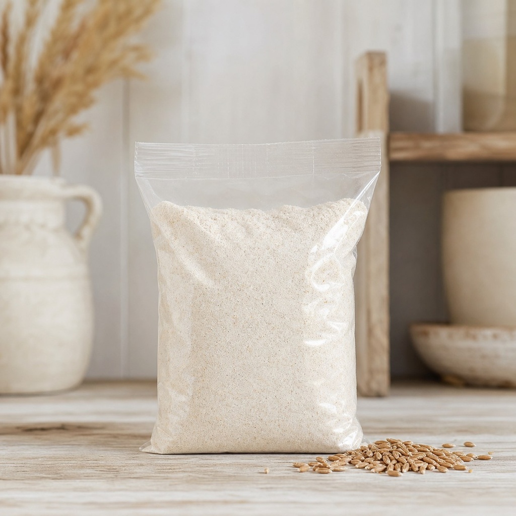 Fresh-Ground Certified-Organic Spelt Flour
